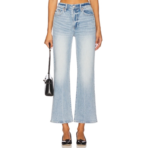 NWT Pistola Ally High Rise Vintage Ankle Boot Jeans in High Tide Size 27 - Picture 1 of 13